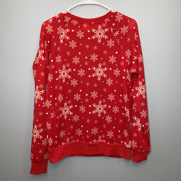 "Happy Holidays" Rudolph Sweater - Picture 2 of 3